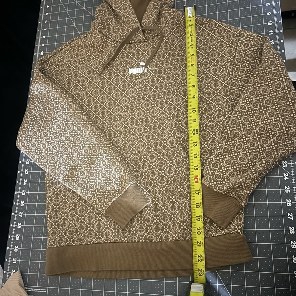 Puma Brown Patterned Women's Sweater - Picture 2 of 7